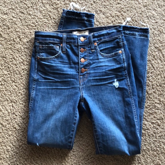 Madewell Denim - Madewell 10 inch high rise skinny